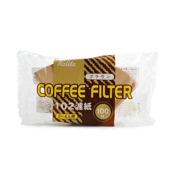 칼리타 NK102 커피필터 2 4인용 옐로우 100매입
