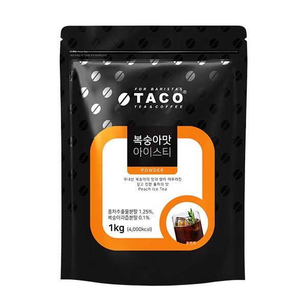 타코 복숭아 아이스티 1kg