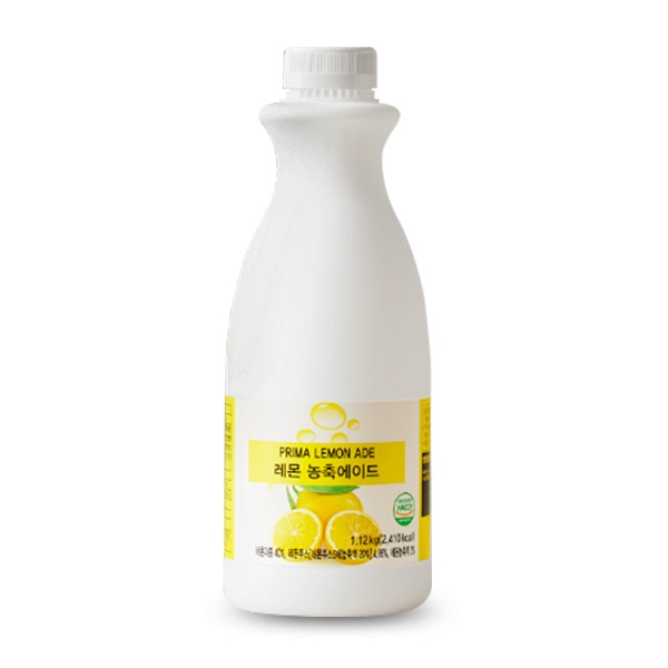 쥬피터 프리마 레몬 농축에이드 원액 1.12kg