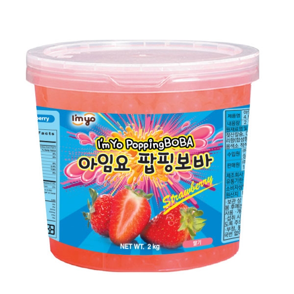 아임요 팝핑보바 딸기 2kg