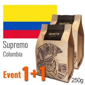[1+1 한봉지 더] 갓볶은원두커피 콜롬비아 수프리모 250g