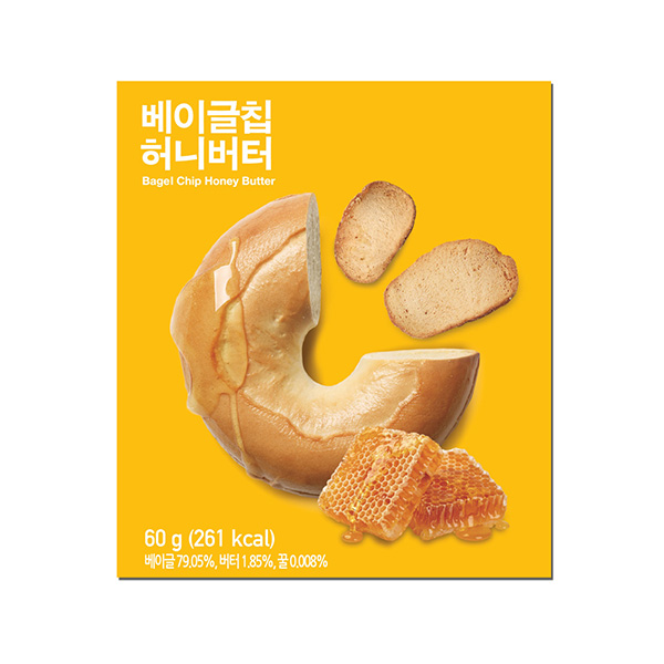 브레드샵 베이글칩 허니버터 60g