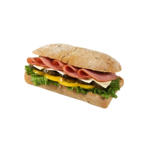 [매장전용] 디보트코리아 햄&크림치즈 치아바타 냉동 샌드위치 210g 1박스 18개