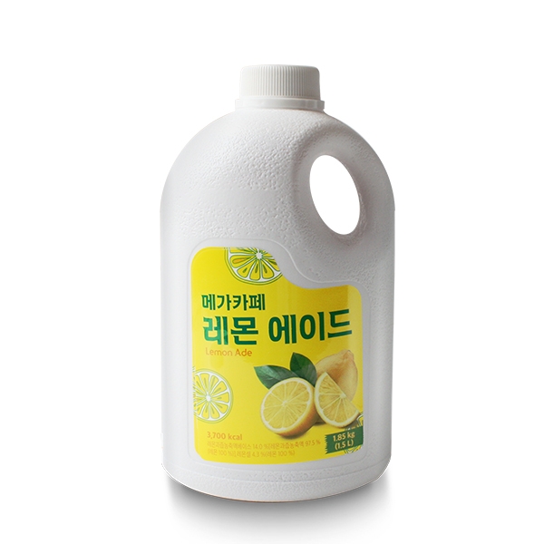 메가카페 레몬 에이드 1.85kg/1.5L 3개세트
