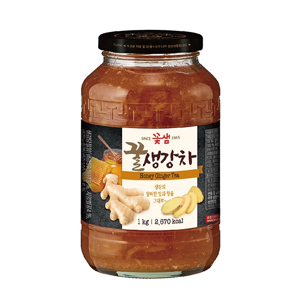 [특가-라벨손상] 꽃샘 꿀생강차 1kg