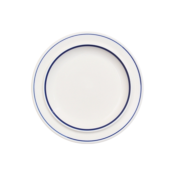 시라쿠스 메이플 접시 7인치 17.5cm 라인 블루