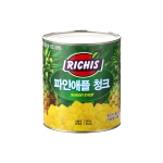 [특가-찌그러짐] 동서 리치스 파인애플 청크 3kg