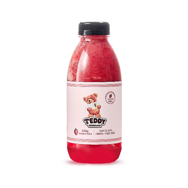 [냉장] 테디베리 딸기청 550g 5개