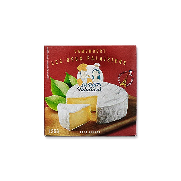 [업체발송] 레 두 팔레지앙 까망베르 치즈 125g