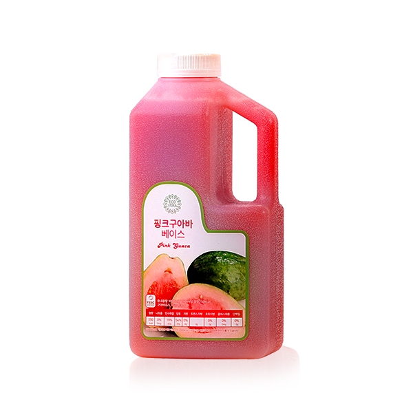 에코베라 냉동 핑크구아바 베이스 1L