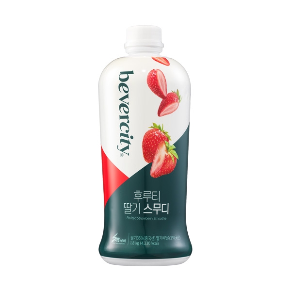 [리퍼브A-고객단순변심] 베버시티 후루티 딸기 스무디 1.8kg